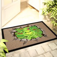   Karácsonyi Grincs mintás lábtörlő 40x60 cm Green Grinch"