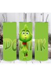 Egyedi feliratos termosz pohár 600ml "Mini Grinch" HD tumbler