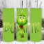 Egyedi feliratos termosz pohár 600ml "Mini Grinch" HD tumbler