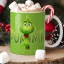 Egyedi feliratos karácsonyi bögre "Mini Grinch"