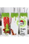 Grincs mintás termosz pohár 600ml "Merry Grinchmas" HD tumbler