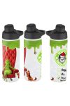 Grincs mintás Kulacs 750 ml "Merry Grinchmas" HD