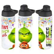 Grincs mintás Kulacs 750 ml "Hate hate hate" HD