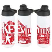   Karácsonyi Kulacs 750 ml "Reszkessetek betörők - Keviiin" HD