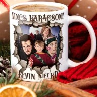   Karácsonyi bögre "Nincs karácsony Kevin nélkül" 330 ml kerámia Full HD