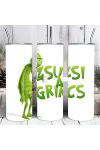 Egyedi feliratos termosz pohár 600ml "XY a Grincs" HD tumbler