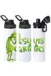 XL Egyedi feliratos Kulacs 850 ml "XY a Grincs" HD