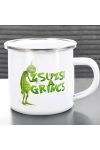 Egyedi feliratos Fém bögre "XY a Grincs" 360 ml