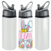   Egyedi neves húsvéti Sport Kulacs 750 ml "Nyuszilány" HD