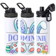   Egyedi neves húsvéti Kulacs 850 ml "Nyuszi fiú" HD