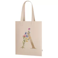   Prémium Egyedi, monogramos személyre szabható Táska, virág mintás egyedi Monogrammal 37 x 41 x cm Arany betű