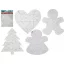 Karácsonyi puzzle többféle minta, szinezhető 2 db-os szett