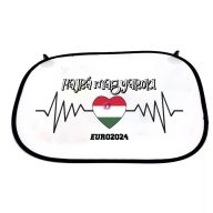 Autós napellenző Hajrá magyarok - EURO 2024 42x36 cm