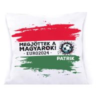 Szurkolói párnahuzat a saját neveddel 40x40