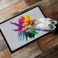   Prémium egyedi Lábtörlő logóval, fényképpel HD minőség, 60x40 cm
