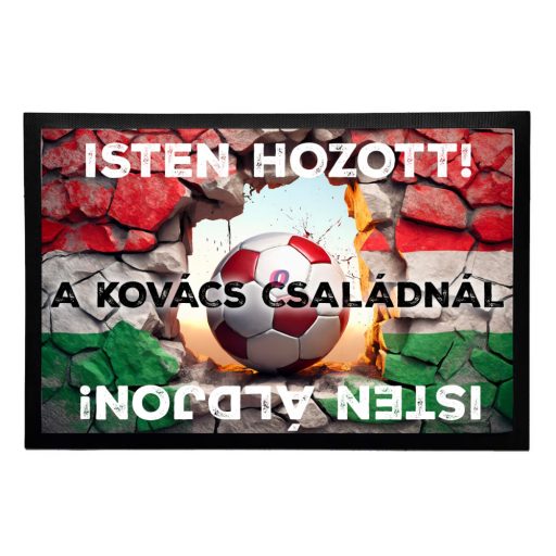 Prémium egyedi Lábtörlő logóval, fényképpel HD minőség, 60x40 cm