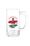 Prémium SZOBO10 üveg korsó a saját neveddel / felirattal 470 ml
