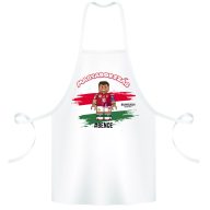   Prémium SZOBO10 Konyhai kötény a saját neveddel / felirattal felnőtt méret 70x79 cm