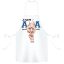 Legjobb Apa Konyhai kötény a saját neveddel / felirattal felnőtt méret 70x79 cm