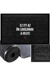 Logózott egyedi Lábtörlő egyedi grafikával 60x90 cm