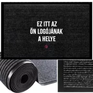 Logózott egyedi Lábtörlő egyedi grafikával 60x90 cm