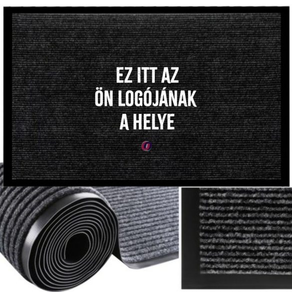 Logózott egyedi Lábtörlő egyedi grafikával 60x90 cm