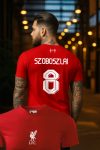 Féfi Kerkez Liverpool mez, Szoboszlai mez - személyre szabható névvel és számmal