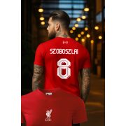   Féfi Kerkez Liverpool mez, Szoboszlai mez - személyre szabható névvel és számmal