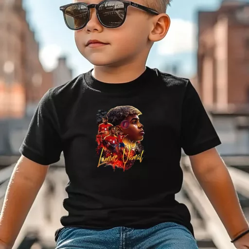 Lamine Yamal szurkolói póló "SPAIN PRINCE"