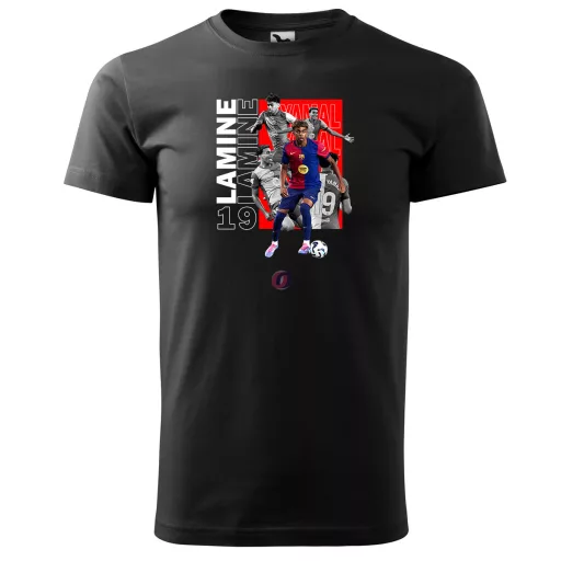 Lamine Yamal szurkolói póló férfi ""YAMAL COLLAGE"