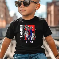 Lamine Yamal szurkolói póló "YAMAL COLLAGE"