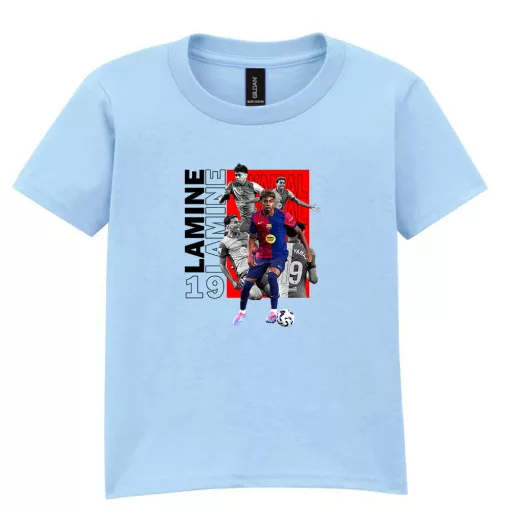 Lamine Yamal szurkolói póló "YAMAL COLLAGE"