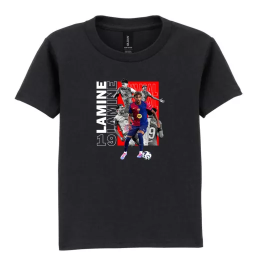Lamine Yamal szurkolói póló "YAMAL COLLAGE"