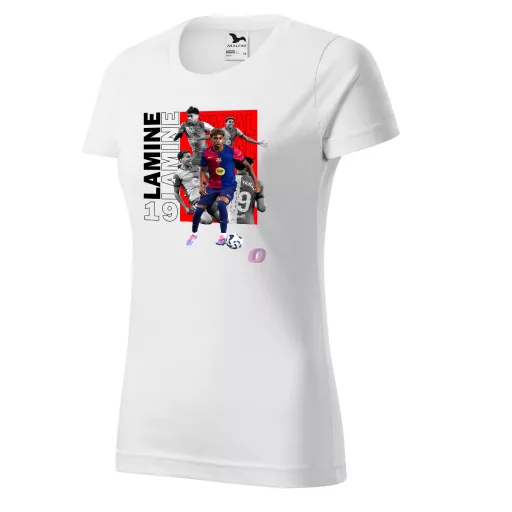 Lamine Yamal szurkolói póló női "YAMAL COLLAGE"
