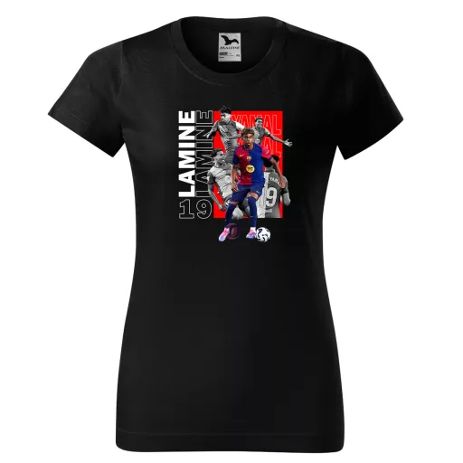 Lamine Yamal szurkolói póló női "YAMAL COLLAGE"