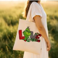 Prémium Grincs Táska "Love Grinch" 37 x 41 x cm