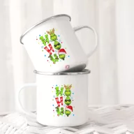 Grincs Halloweeni FÉM bögre, "Ho Ho Ho" 360ml