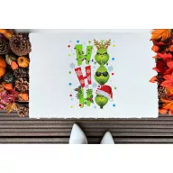   Grincs mintás Szőnyeg "Ho Ho Ho" 60X40 cm törtfehér