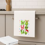   Grincs törölköző, konyharuha 60x30 cm "Ho Ho Ho"