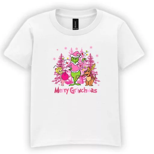 Grincs póló "Pink Grinchmas"