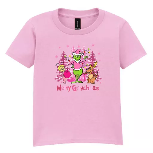 Grincs póló "Pink Grinchmas"