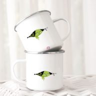   Grincs Halloweeni FÉM bögre, "Antiszoc Grinch" 360ml