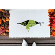   Grincs mintás Szőnyeg "Antiszoc Grinch" 60X40 cm törtfehér