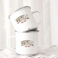 Grincs Halloweeni FÉM bögre, "Whoville" 360ml