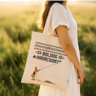   Prémium Grincs Táska "Boldog karácsonyt" 37 x 41 x cm