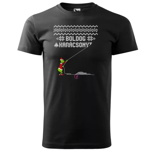 Grincs póló "Boldog karácsonyt" Férfi