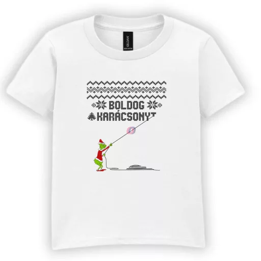 Grincs póló "Boldog karácsonyt"