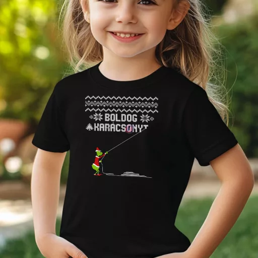 Grincs póló "Boldog karácsonyt"