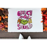   Grincs mintás Szőnyeg "Girl Grinch Squad" 60X40 cm törtfehér
