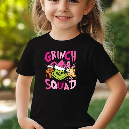 Grincs póló "Girl Grinch Squad"